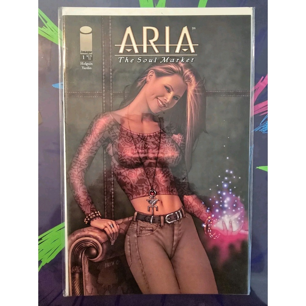 Aria The Soul Market #1 Drew Posada‎ Variant Cover Image Comics 2001